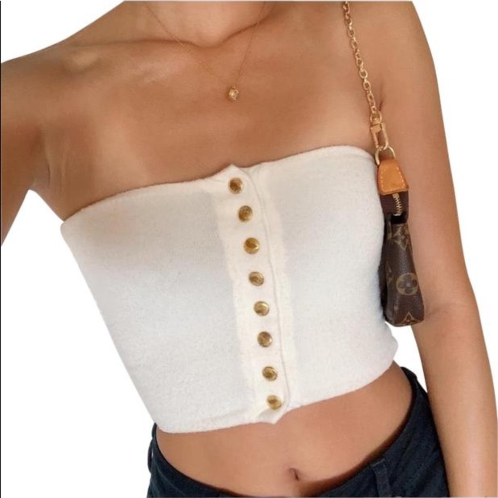 Are You Am I tube too with metal buttoning.